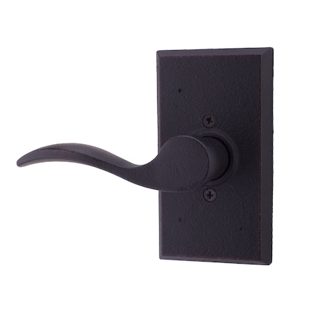 Weslock Left Hand Carlow Square Half Dummy Lock Oil Rubbed Bronze L7305H1--0020